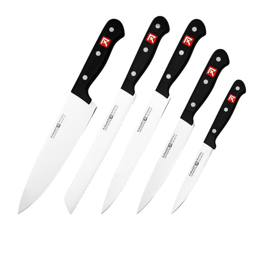 Kamati Gourmet 6 Piece Knife Block Set - Image 02