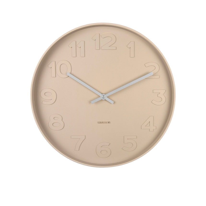 Karlsson Mr Brown Wall Clock 38cm - Image 01