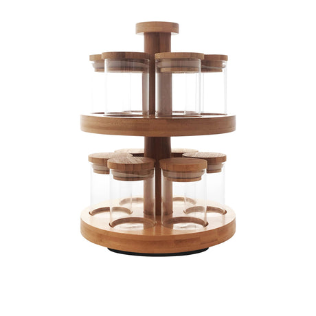 Kate's Kitchen 2 Tier Spice Rack Jar Set of 12 - Image 01