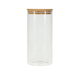 Kate's Kitchen Glass Canister with Bamboo Lid 1.25L Set of 6 - Image 06