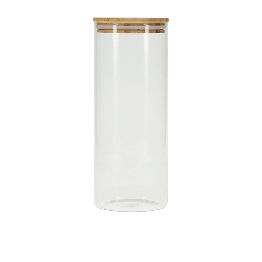 Kate's Kitchen Glass Canister with Bamboo Lid 1.5L Set of 6 - Image 04