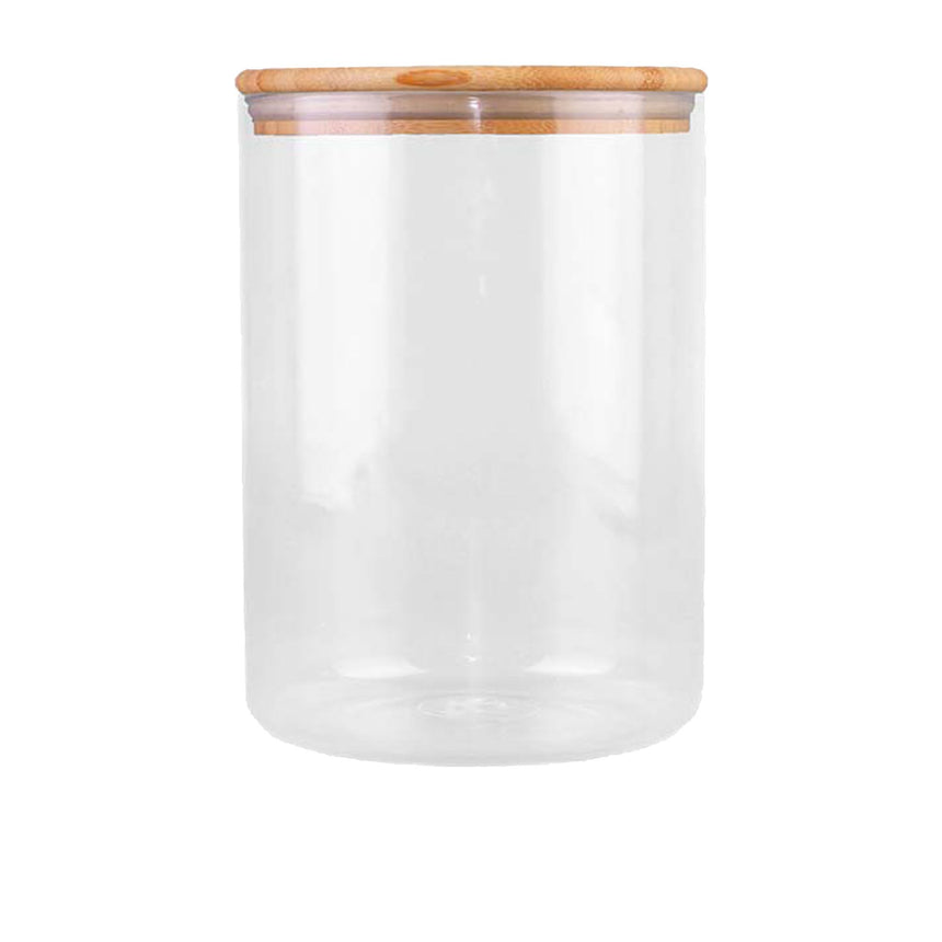 Kate's Kitchen Glass Canister with Bamboo Lid 3.5L Set of 6 - Image 05