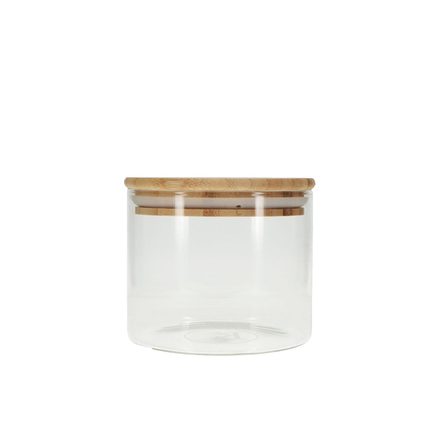 Kate's Kitchen Glass Canister with Bamboo Lid 500mL Set of 6 - Image 04