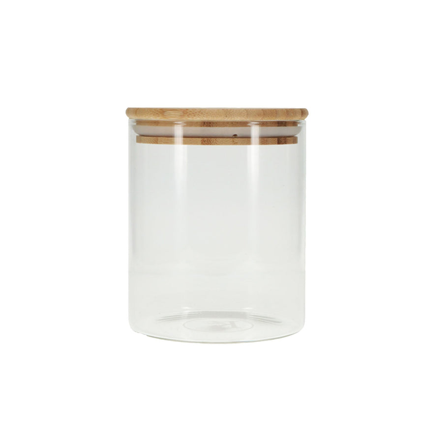 Kate's Kitchen Glass Canister with Bamboo Lid 750mL Set of 6 - Image 04