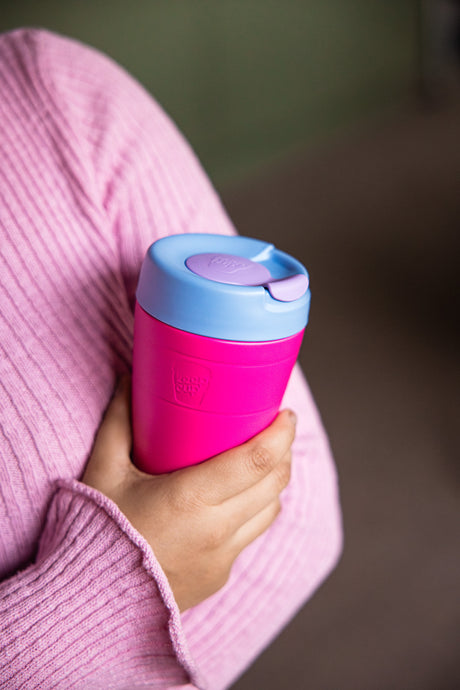 KeepCup Traveller Insulated Travel Mug 340ml (12oz) Sweetunia - Image 02