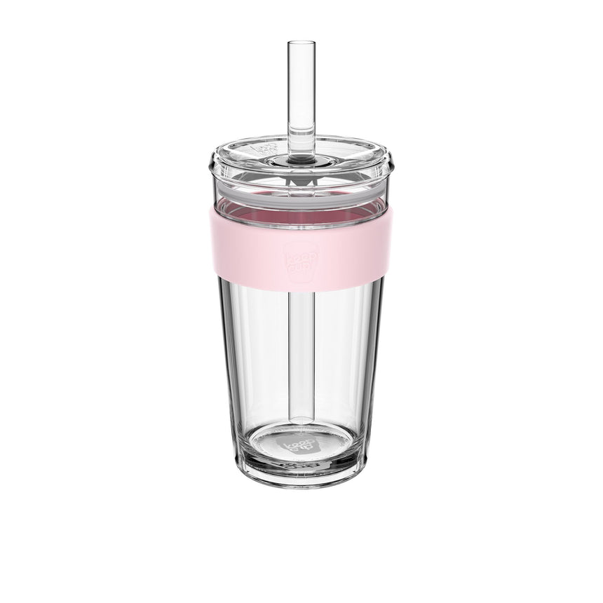 KeepCup Longplay Boba Cold Cup 454ml (16oz) Pashmak Pink - Image 01