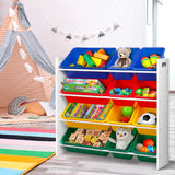 Keezi Kids 12 Bin Toy Organiser - Image 02