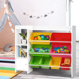 Keezi Kids 8 Bin Toy Organiser - Image 02