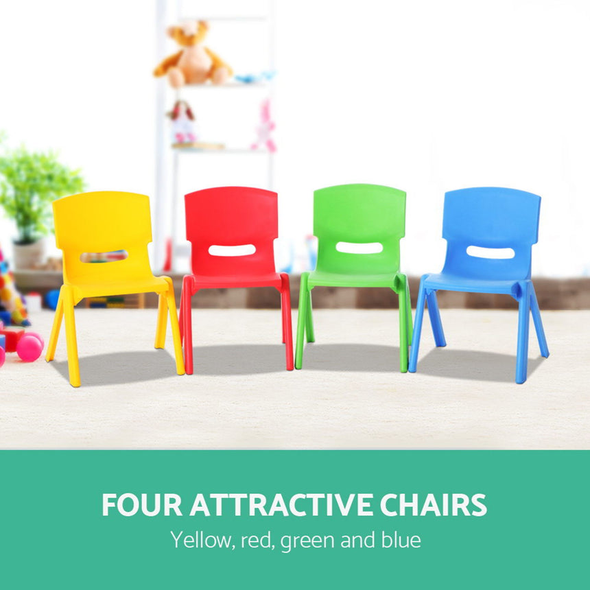 Keezi Kids Chair Set of 4 - Image 03