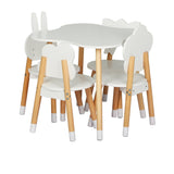 Keezi Kids Table and Chairs Set 5pc - Image 03