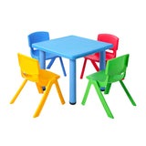 Keezi Kids Study Table and Chair Set 5pc - Image 01