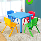 Keezi Kids Study Table and Chair Set 5pc - Image 02