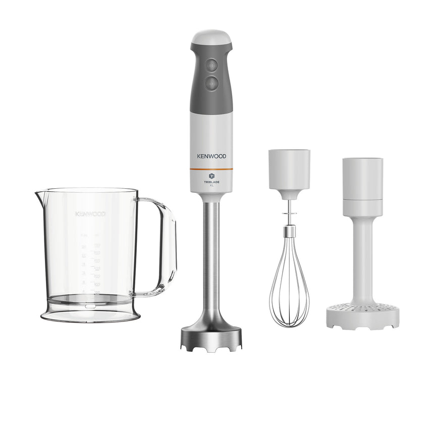 Kenwood HBM40006WH Triblade Hand Blender XL Plus in White/Grey - Image 01