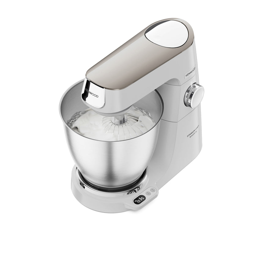 Kenwood Titanium Chef Baker KVL65001WH Stand Mixer XL White - Image 03