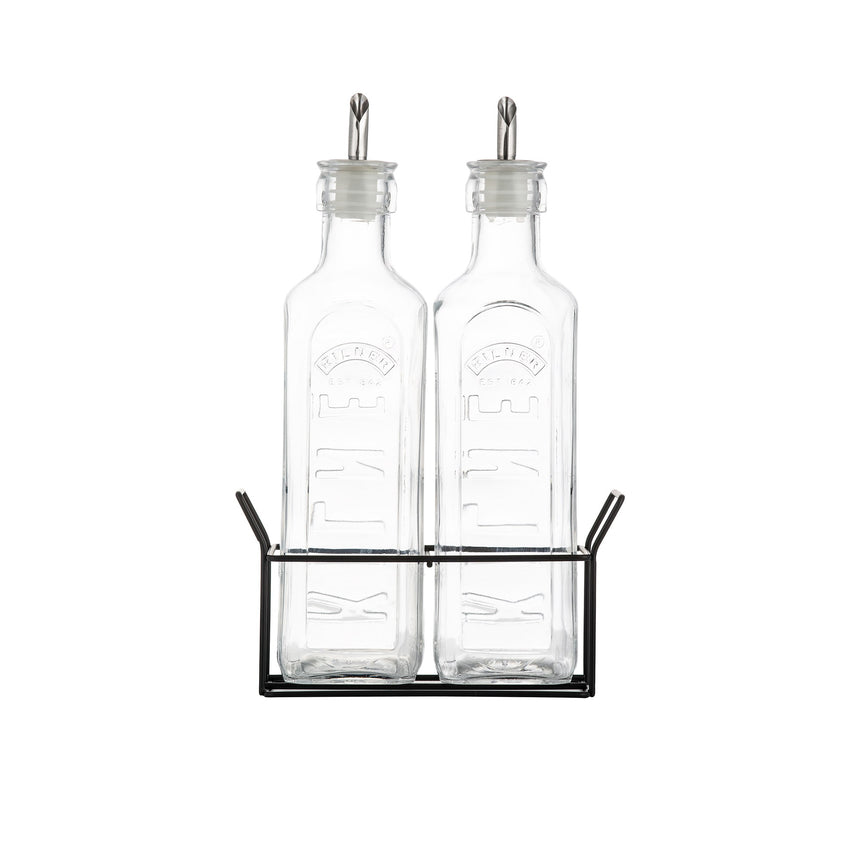 Kilner Oil Bottle 600ml Set of 2 - Image 01