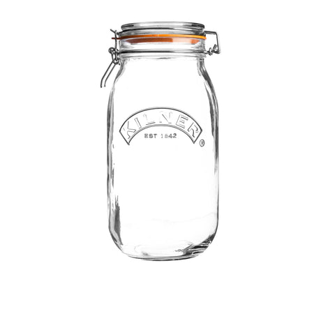 Kilner Round Clip Top Jar 3 Litre - Image 01