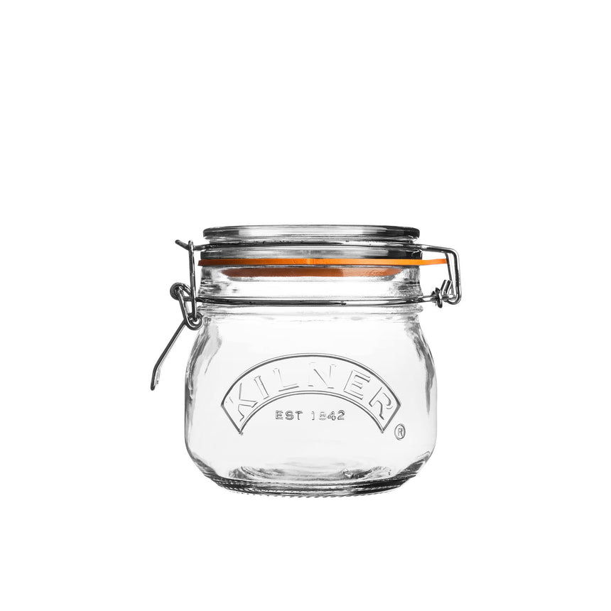 Kilner Round Clip Top Jar 500ml - Image 01