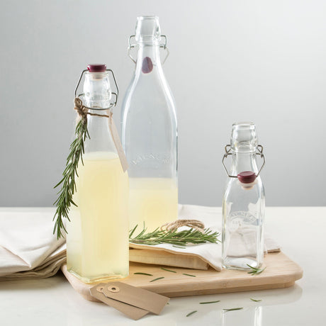 Kilner Clip Top Square Bottle 550ml - Image 02