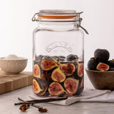 Kilner Square Clip Top Jar 3 Litre - Image 03