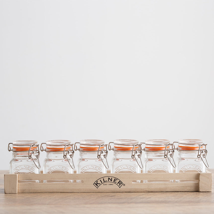 Kilner Square Clip Top Jar 70ml - Image 04