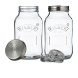 Kilner Fermentation Jar 1 Litre Set of 2 - Image 01