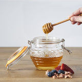 Kilner Honey Pot with Drizzler Spoon 400ml - Image 03