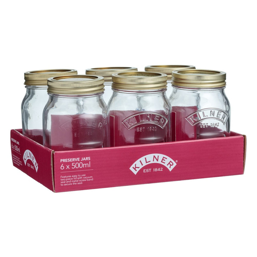 Kilner Preserving 7 Piece Glass Jar Set - Image 05