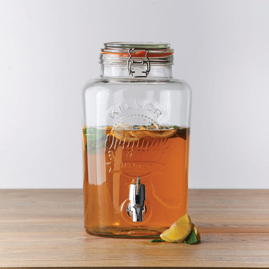 Kilner Round Drink Dispenser Jar with Dispensing Tap 5 Litre - Image 02