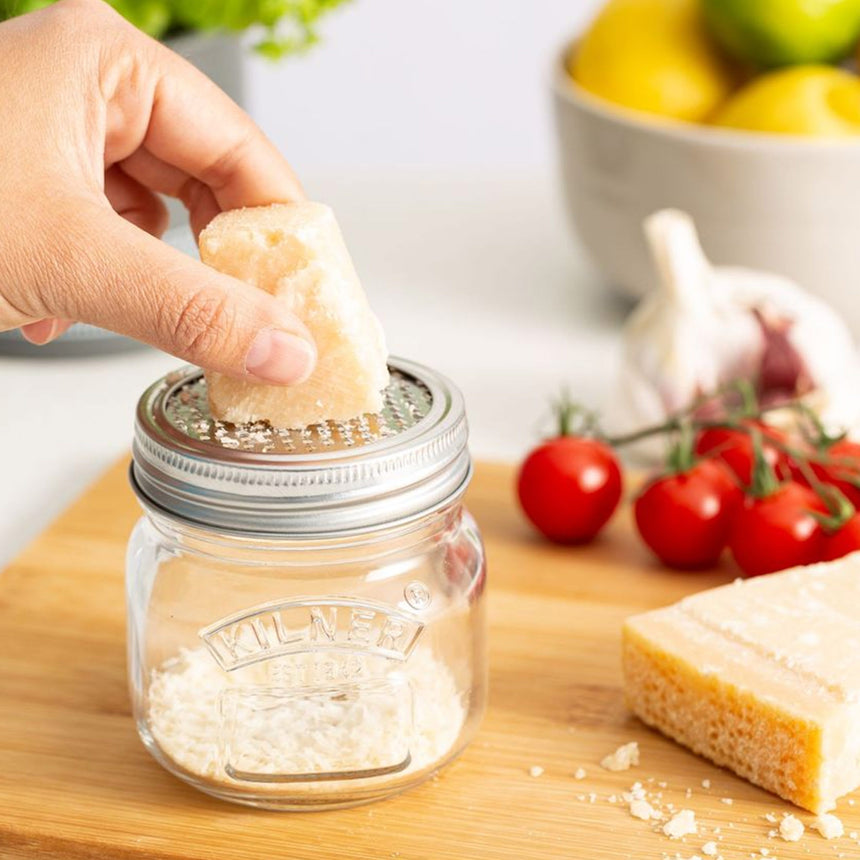 Kilner Storage Jar With Fine Grater Lid 250ml - Image 02