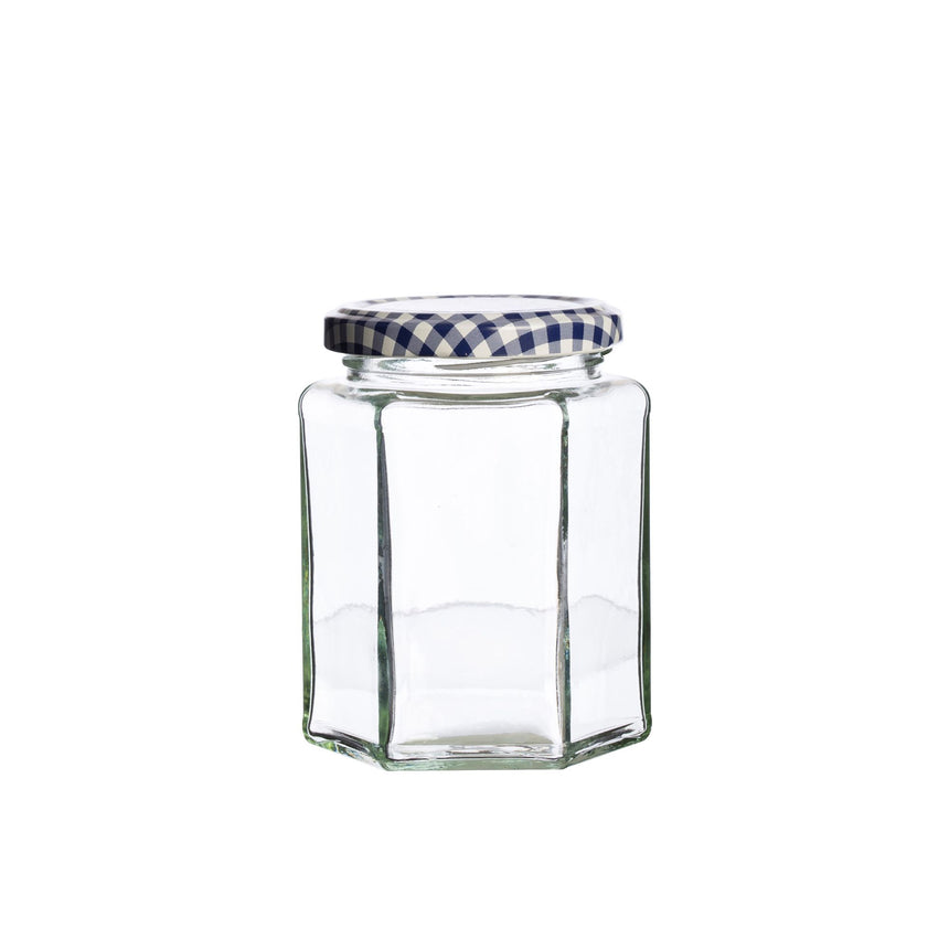 Kilner Hexagonal Twist Top Jar 280ml - Image 01