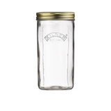 Kilner Wide Mouth Preserve Jar 1 Litre - Image 01