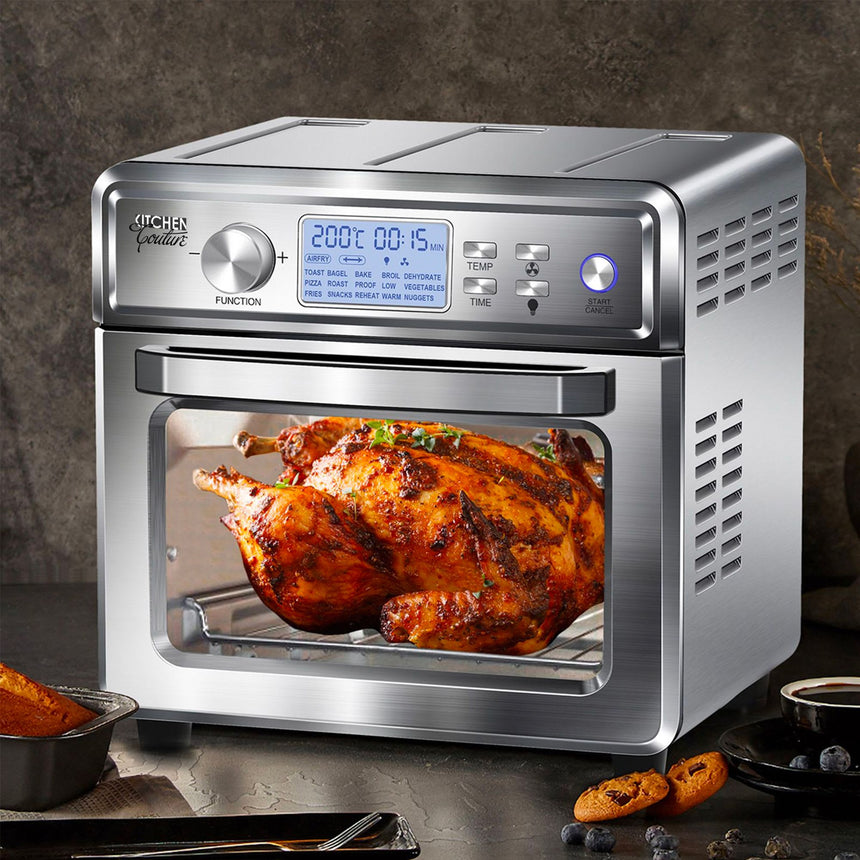 Kitchen Couture Digital Air Fryer 24L Silver - Image 04