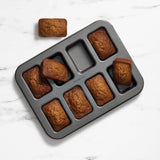 Kitchen Pro Bakewell Mini Loaf Pan 8 Cup - Image 02