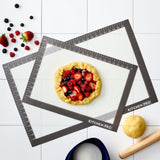 Kitchen Pro Bakewell Premium Silicone Mat 30x43cm Grey - Image 05