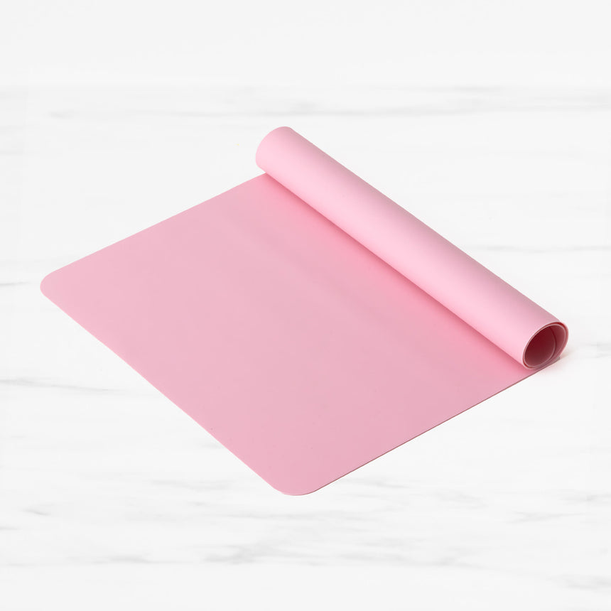 Kitchen Pro Bakewell Silicone Baking Mat 45x30cm in Pink - Image 01