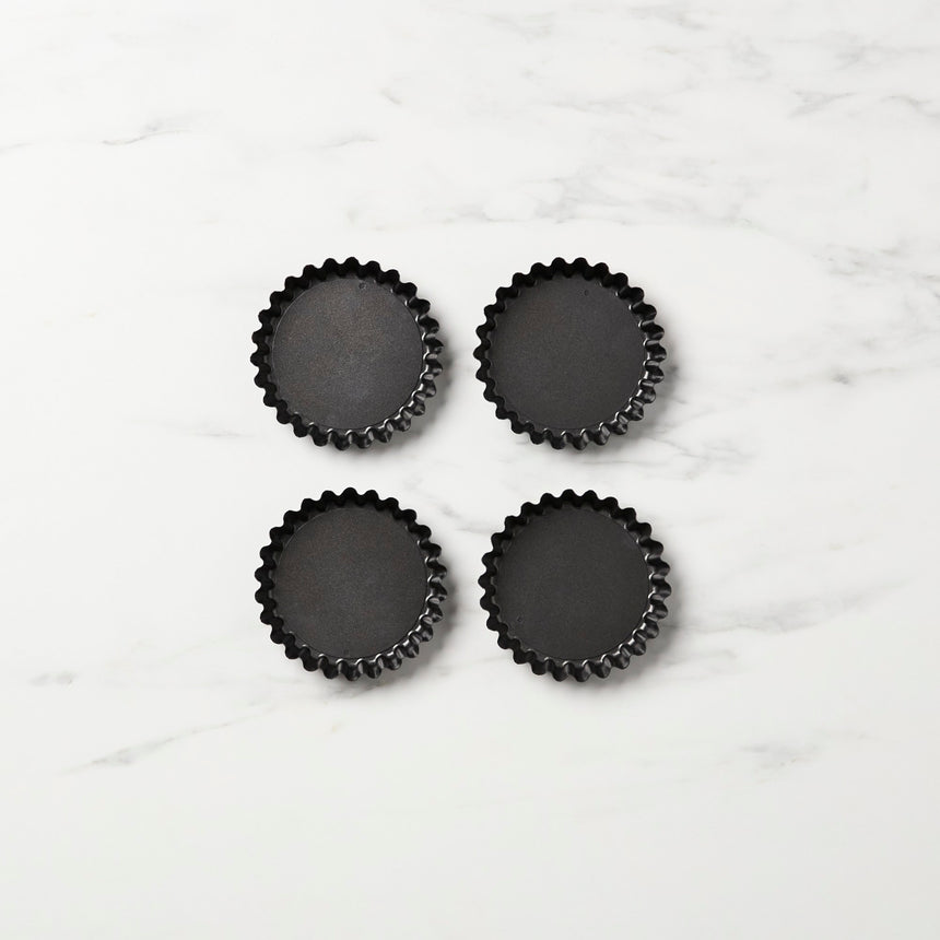 Kitchen Pro Bakewell Tartlet Mould 10cm Set of 4 - Image 03