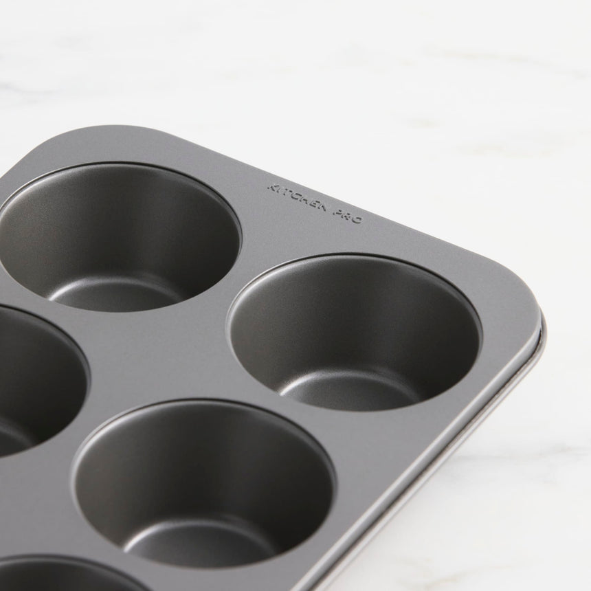 Kitchen Pro Bakewell Texas Muffin Pan 6 Cup - Image 04