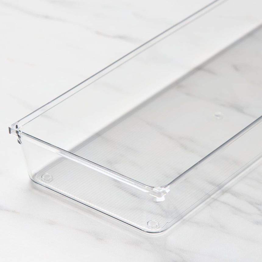 Kitchen Pro Clear Drawer Organiser 15x37.5x5cm - Image 03