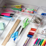 Kitchen Pro Clear Drawer Organiser 15x37.5x5cm - Image 04