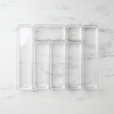 Kitchen Pro Clear Drawer Organiser 7 Piece Set - Image 02