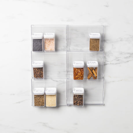 Kitchen Pro Clear Expandable Spice Drawer Organiser - Image 01