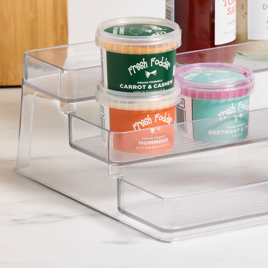 Kitchen Pro Clear Shelf Organiser - Image 02