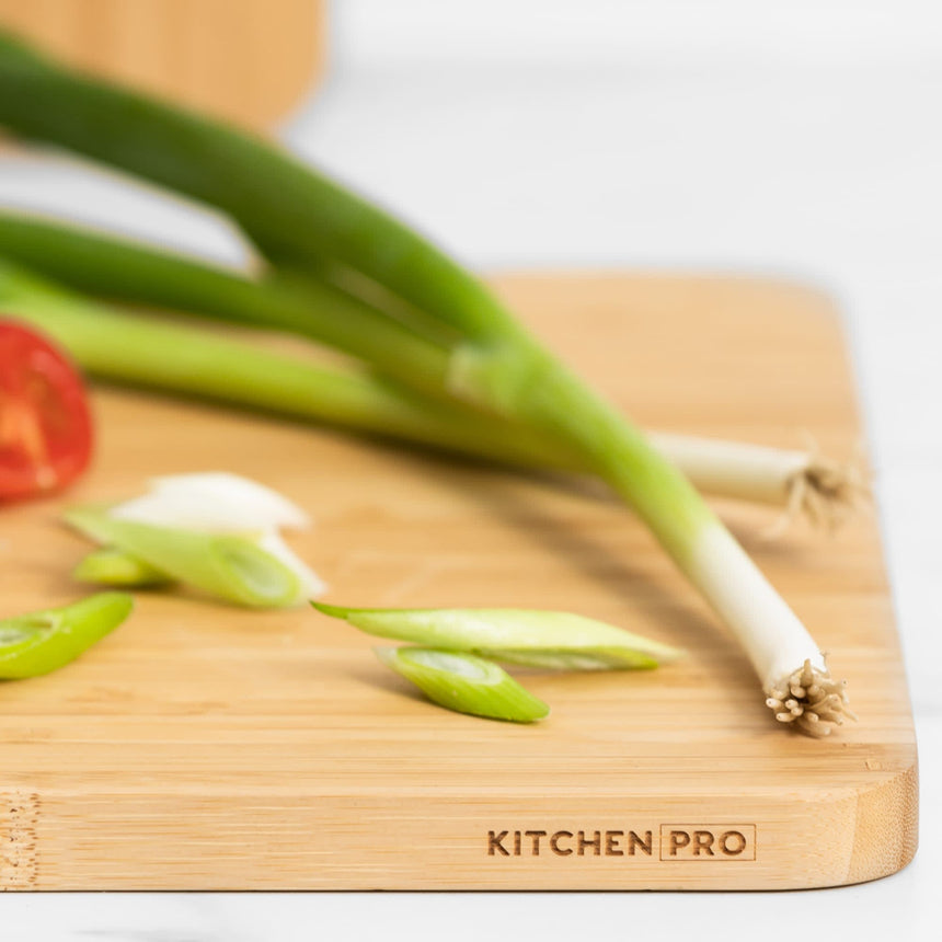 Kitchen Pro Eco Bamboo Cutting Board 42x30cm - Image 03