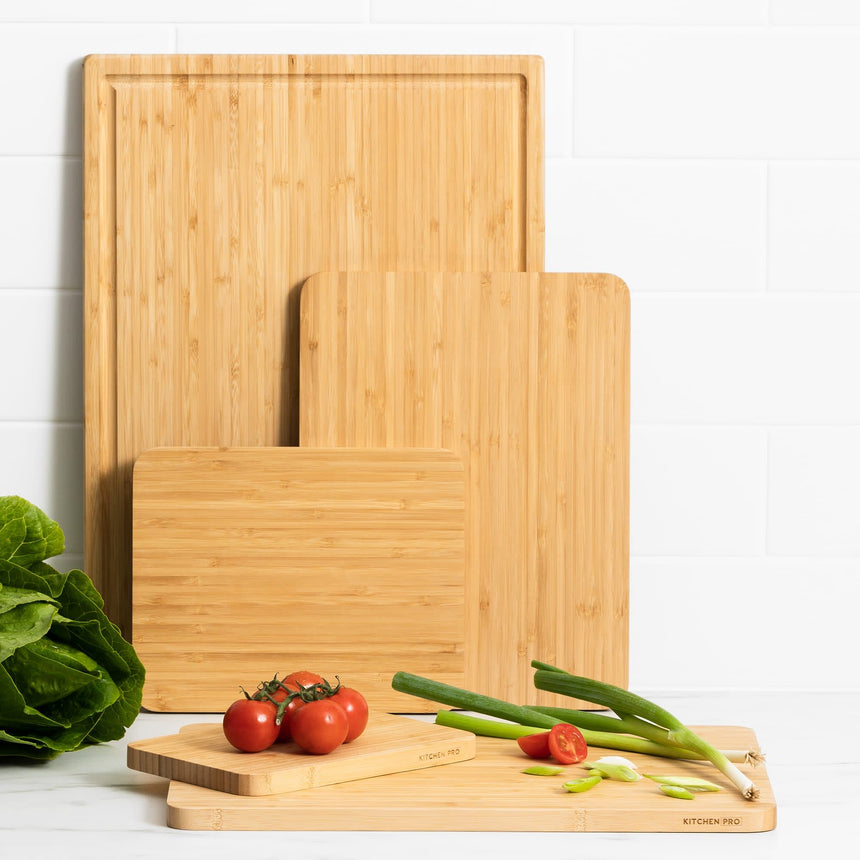 Kitchen Pro Eco Bamboo Cutting Board 42x30cm - Image 04