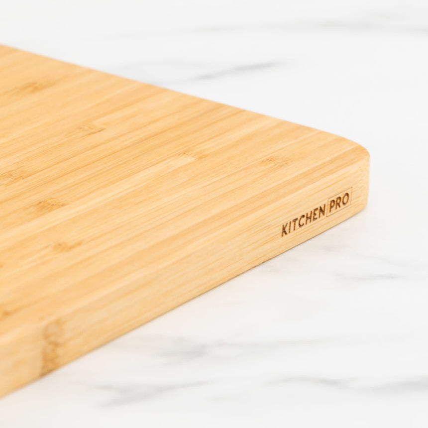 Kitchen Pro Eco Bamboo Cutting Board 25x20cm - Image 03