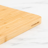 Kitchen Pro Eco Bamboo Cutting Board 25x20cm - Image 03