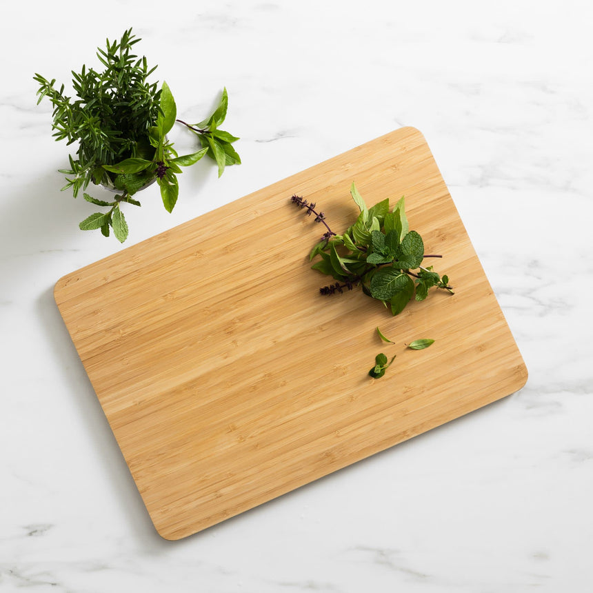 Kitchen Pro Eco Bamboo Cutting Board 42x30cm - Image 02