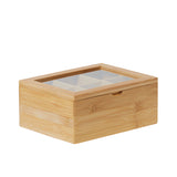 Kitchen Pro Eco Tea Box 6 Compartment Natural - Image 03