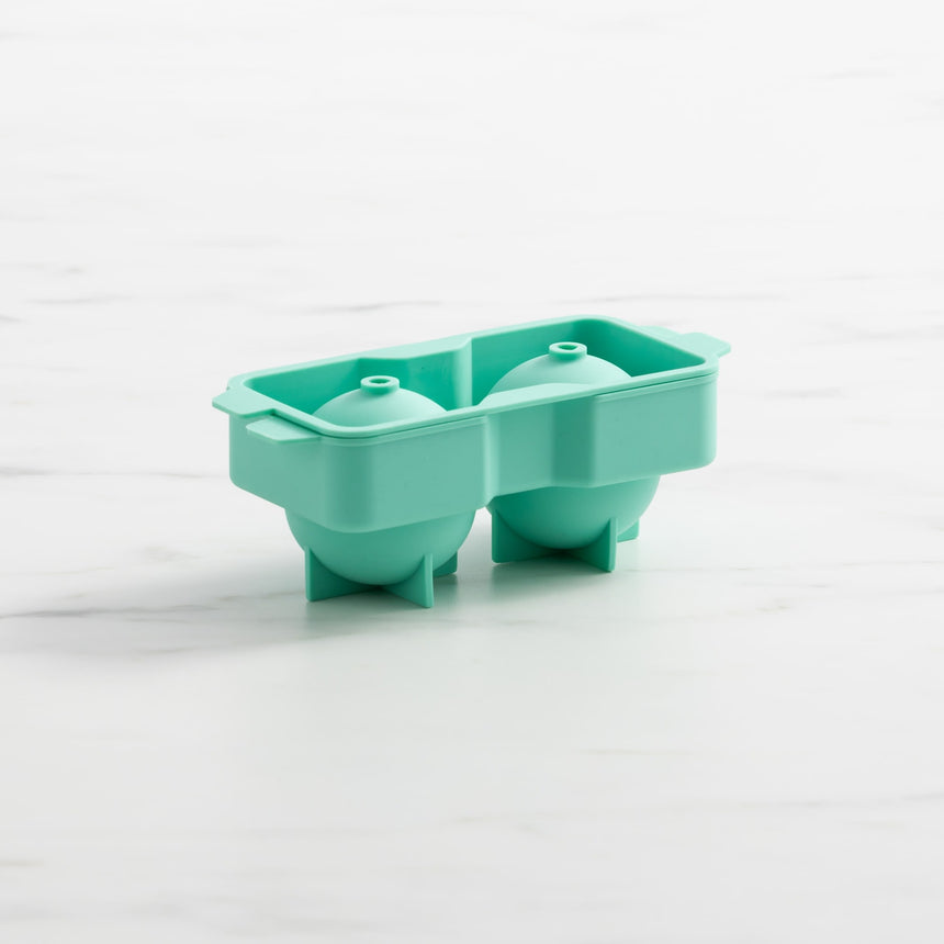 Kitchen Pro Kool 2 Sphere Ice tray Large Aqua - Image 01