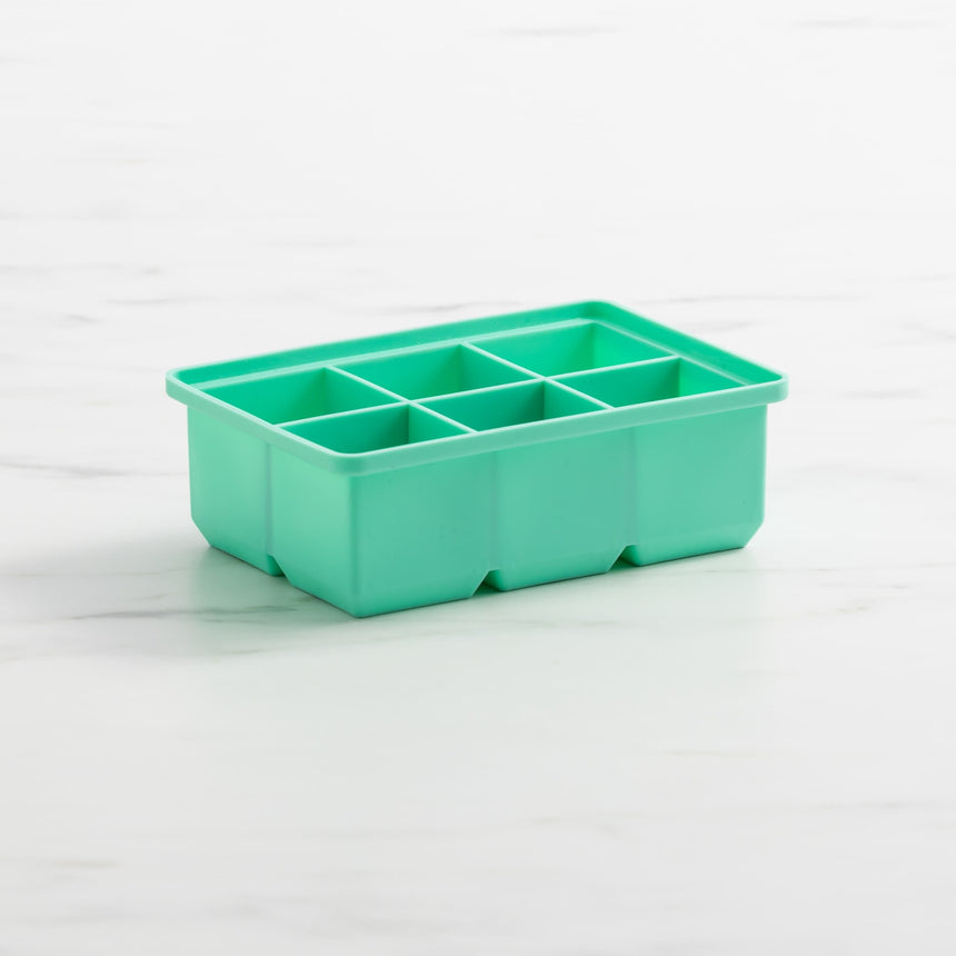 Kitchen Pro Kool 6 Cube Jumbo Silicone Ice Tray - Image 01